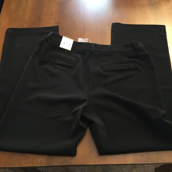 Chico’s Women Black Trousers Size 1 - Picture 2 of 5